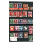 GG, a set of 38 unused stamps and 23 used stamps. 61 stamps in total. (471)