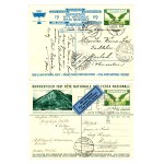 Switzerland, airmail, set of cards, 1929–1931. 3 pieces total. (499)