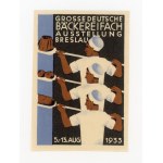 Sticker: Bakery Exhibition, Wrocław / Breslau, 1933 (555)