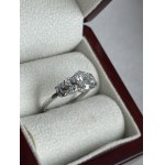 Gold Ring with 2.17 ct Lab-Grown Diamonds, VVS Clarity