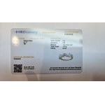Gold ring with 2.18 ct lab-grown diamonds, High Clarity (VS)