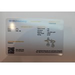 Gold Ring with 2.21 ct of Laboratory-Grown Diamonds, Very High Clarity (VVS-VS), HRD Antwerp Certificate