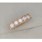 Gold pendant with natural diamonds vs. Gross price: $780 USD