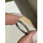 Gold Ring with Natural Diamonds, 0.91 ct. IGI Certificate