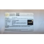 Gold ring with natural diamonds, 0.57 ct, IGI certificate