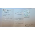 Gold Bracelet with Diamonds, Very High Clarity (VVS-VS), Lab-Graded 2.30 ct, IGI Certificate