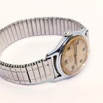 Zegarek Unisex/Męski Vintage Roamer 17 Jewels Shock-Resist Chromowany 30 mm