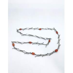 Collana con corallo Orno, Varsavia, 1963-1986
