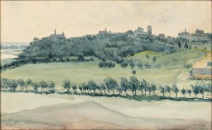 Józef Pieniążek (1888-1953), Wisła pod Sandomierzem, 1925
