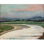 Stanisław Malcher (1900–1944), The Vistula River near Tyniec, 1940