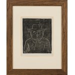 Jerzy Panek (1918–2001), Caricature, 1955