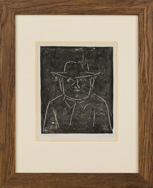 Jerzy Panek (1918-2001), Karykatura, 1955
