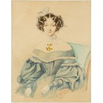 Dąbrowska (19th century), Portrait of a Young Woman, Poland, first half of the 19th century