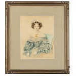 Dąbrowska (19th century), Portrait of a Young Woman, Poland, first half of the 19th century