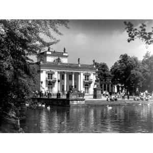 Tadeusz Maciejko: Warszawa. Pałac Łazienkowski, fotografia sygnowana, 197-