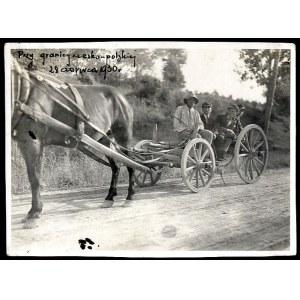 Cieszyn Silesia. On the Czech-Polish border, June 28, 1930