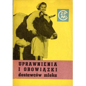 Práva a povinnosti dodavatelů mléka, jediné vydání z roku 1954