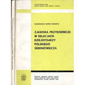Přírodní jevy v popisech polských středověkých kronikářů, 1980