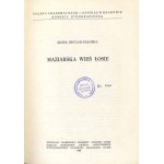 Maria Brylak-Załuska: Maďarská vesnice Łosie, Lemkové, okres Gorlice, 1983
