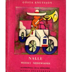Gösta Knutsson: Nalle, veselý medvídek, 3. vydání, 1972, ilustrace Olga Siemaszko