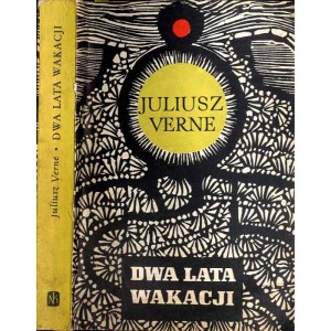 Jules Verne: Dva roky prázdnin, 2. vydání z roku 1973, ilustrace Bogdan Zieleniec