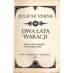 Jules Verne: Dva roky prázdnin, 2. vydání z roku 1973, ilustrace Bogdan Zieleniec