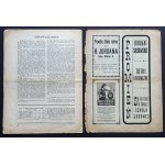 [Biblioteca del dott. Jan Kazimierz GOŁĘBIA] ŻYCIE. Settimanale politico, sociale e culturale. ANNO II. NUMERI XIX e XXI. Leopoli [1911]