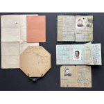 Zestaw dokumentów. Zenobja Podczaska. Warszawa-Łódź [1908-1949]