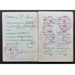 Zestaw dokumentów. Zenobja Podczaska. Warszawa-Łódź [1908-1949]