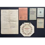 Zestaw dokumentów. Zenobja Podczaska. Warszawa-Łódź [1908-1949]