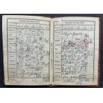 [Tipografia] Set di tesserini identificativi - Julian Podczaski [compositore]. Sindacato dei tipografi. Varsavia [1908-1949]