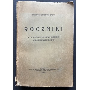 TACYT Publjusz Korneljusz - Roczniki. Warszawa [1930]