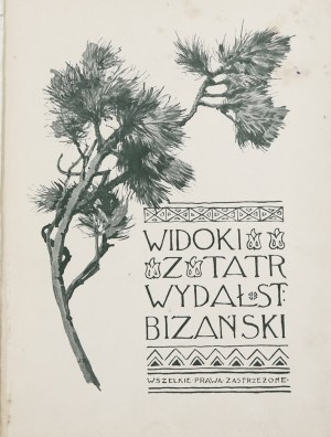 Stanisław Bizański, Widoki z Tatr [1901]