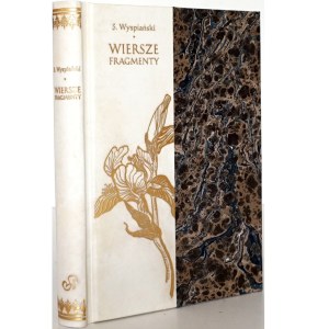 Wyspiański, S., [First Edition!] POEMS: EXCERPTS, DRAMATIC WORKS: NOTES [1st edition; art book binding, paperback cover]