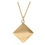 Geometric medallion with a chain, early 20th century