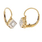 Earrings, first half of the 20th century