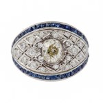 Ring, 1920s–1930s, Art Deco