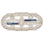 Brooch, 1920s–1930s, Art Deco