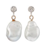 Earrings, second half of the 20th century