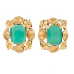 Earrings, second half of the 20th century