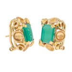 Earrings, second half of the 20th century