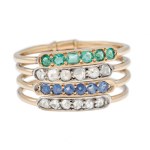 "Harem"-style ring, France, first half of the 20th century