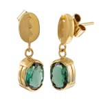 Earrings, second half of the 20th century