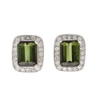 Earrings, second half of the 20th century