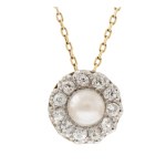 Pendant with chain, Austria, Vienna, 1920s