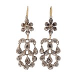 Earrings, early 20th century