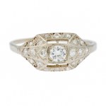 Ring, 1930s–1940s, Art Deco
