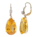 Earrings, second half of the 20th century