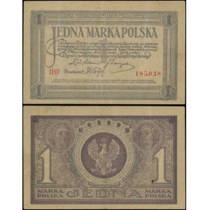 Poland, 1 Polish mark, May 17, 1919, IBF