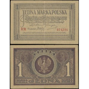 Poland, 1 Polish mark, May 17, 1919, ICR